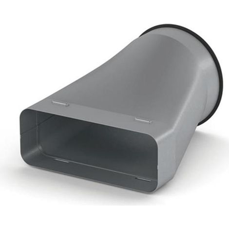 Naber COMPAIR System Ø 150 Stahl SF-EST 150 Endstück, verzinkter Stahl (1/2)