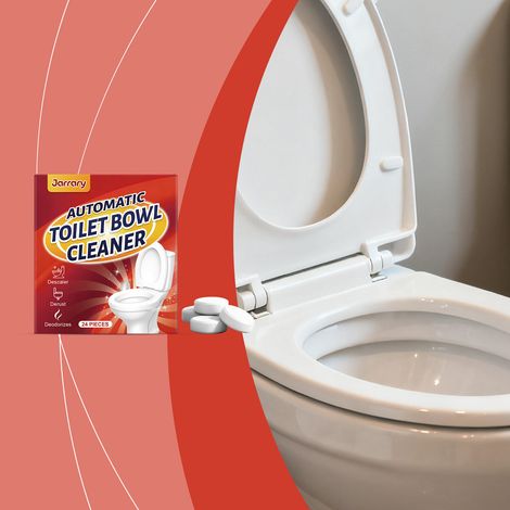 Toilet Cleaning Sheets - Cleans, Removes Stains, Removes Stains, Fragrances, Cleans and Brightens Toilet Hygiene - 24 pieces -- BIEMMEDUE (1/5)