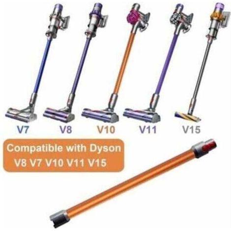 Tube Extension Rechange pour Dyson v11 V15 V10 V8 V7 Aspirateur - 72CM - Orange - Baguette Extensible (1/5)