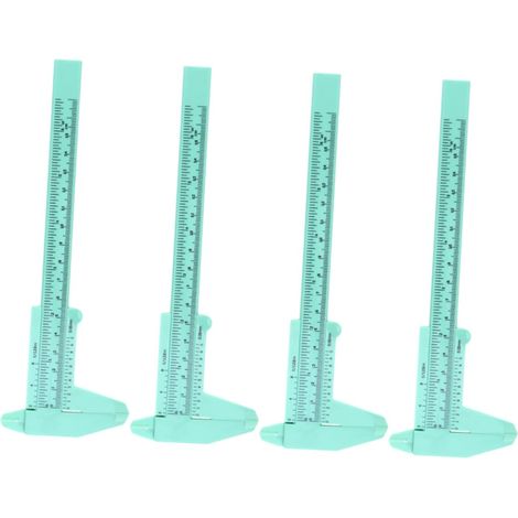 Jeu de 4 mini-pieds à coulisse en plastique PartyKindom, outil (1/5)