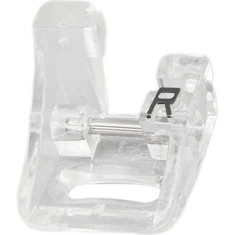 Le pied presseur de type R est fabriqué en plastique texturé transparent résistant à l'usure ou en cuir et convient aux machines à coudre Weijin.
