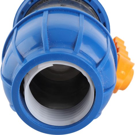 Válvula de bola de PE de 63 mm para conectar tuberías de PPR, PE y PVC – 1 unidad (1/5)