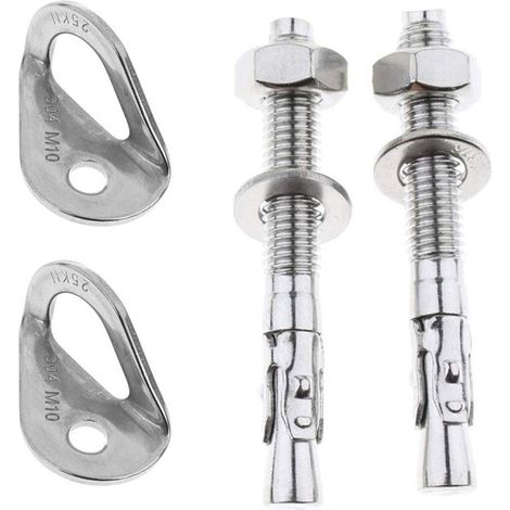 4 pièces ancrage inox 304 25KN pour varappe boulon fixation piton expansion (1/5)
