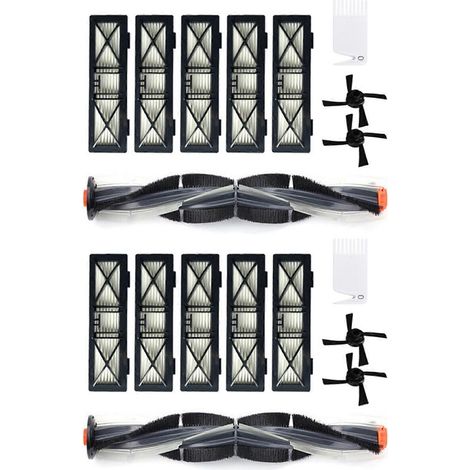 Compatible avec deux brosses filtrantes des modèles Neato Botvac série D : D7, D5, D3, D75, D80, D85, D7500, D8500 et D800. (1/5)