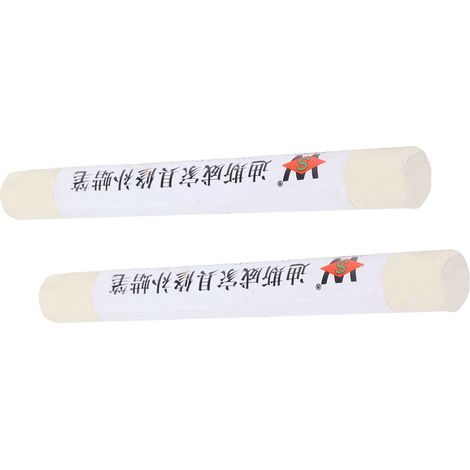 Lot de 2 crayons de réparation pour meubles et sols, pour retouches de peinture, en bois composite blanc érable. (1/5)