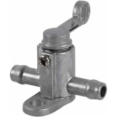 Robinet d'Essence, Keenso 5/16 '' en Ligne ON/OFF Interrupteur d'Essence Robinet à Gaz Réservoir de Carburant Commutateur 8mm 5/16 '' Universel (1/5)