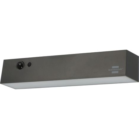 Spot solaire LED SOL 1000 Cubus/LED - Applique murale extérieure avec détecteur de mouvement (IP54, 1000 lm, 4 modes d'éclairage différents, capteur crépusculaire, batterie rechargeable) (1/5)