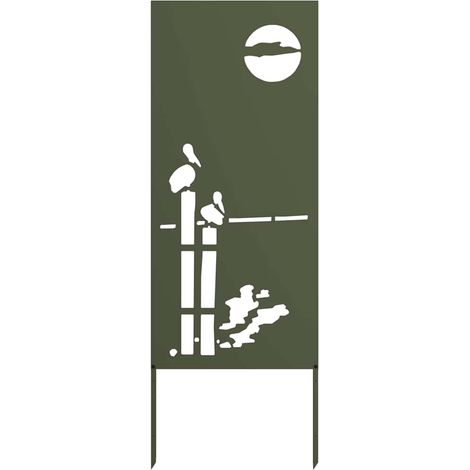Écran de confidentialité de jardin Vert olive 50 x 140 cm CFW131838 (1/5)