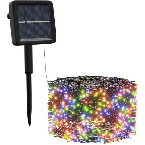 vidaXL Luci Solari Fatate 5 pz 5x200 LED Bianco Freddo Interni Esterni (1/5)