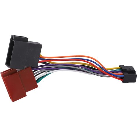 Connecteur adaptateur de faisceau de câblage ISO 16 broches pour autoradio Alpine (1/5)