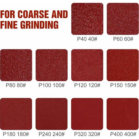 Dischi Abrasivi 225 mm 10 Pezzi Grana P100 10 Fori Dischi Abrasivi 225 mm Carta Abrasiva Rotonda per Levigatrice per Cartongesso Levigatrice Giraffa (1/4)