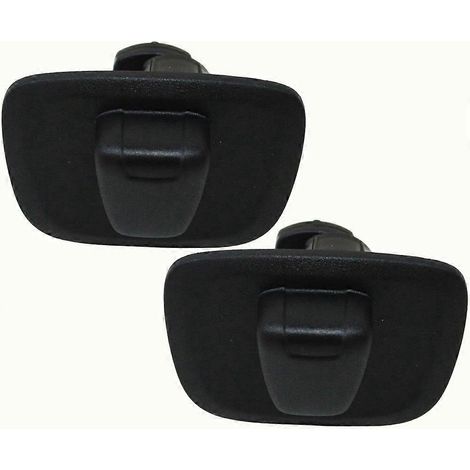 Lot de 2 crochets de suspension arrière pour Volvo XC60 XC90 XC40 V90 S90 (références 32226341 et 32226342)couleur noire. (1/5)