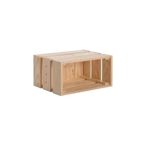 Caja modular home box sin barniz - 25,6x38,4x28 cm (1/5)