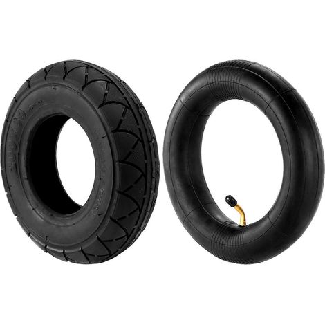 Pneus (8 pouces x 2 pouces) 200X50 (8 pouces) pour scooters électriques à carburant et roues de fauteuil roulant électrique (y compris chambre à air). (1/5)