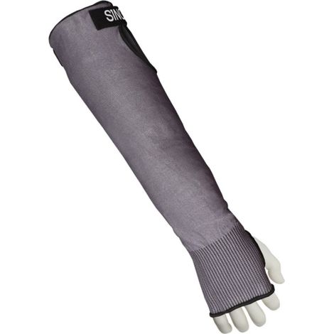 Manchette de protection anti-coupure ambidextre avec bande de serrage Singer Safety Gris Unique (1/2)
