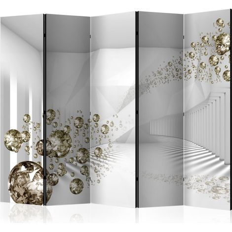 Paravent 5 Volets "Diamond Corridor" 172x225cm (1/2)