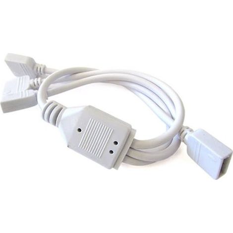 2 PZ Connettori Splitter da 1 Cavo RGB a 3 Cavi Prese RGB Femmine