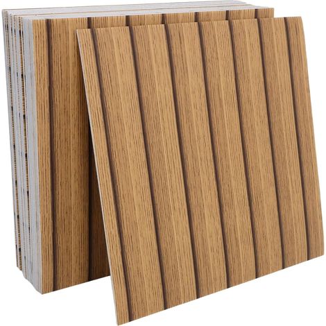 30 Pièces Panneaux Muraux Auto-adhésifs Effet Bois Lot Imperméables Décoration Murale Intérieure Autocollante Pour Cuisine Salle de Bain (1/5)