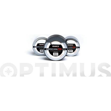 -CAHERSA- CINTA AMERICANA 398 PLATA 50MM X 10 M MIARCO