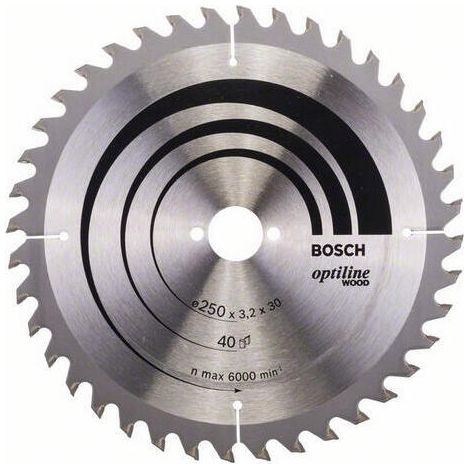 Bosch PRO  Wood Kreissägeblatt  250 x  3,2 x  30 mm  2608640670 (1/4)