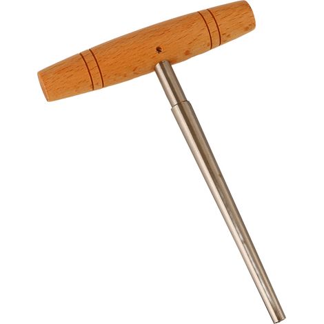 Alésoir manuel pour trous de chevilles de guitare, outil de coupe et d'alésage avec poignée en T en bois massif (1/5)