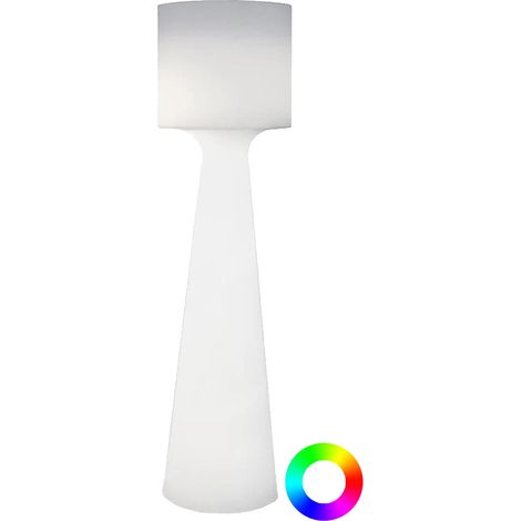 GRACE 140 cm di altezza. Lampada da terra senza fili per interni ed esterni. Luce LED ricaricabile via USB. Realizzata in Spagna (1/5)