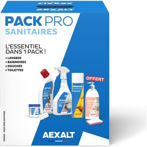 PACK PRO SANITARIO PLUHO AEXALT - 7 artículos - PSP255