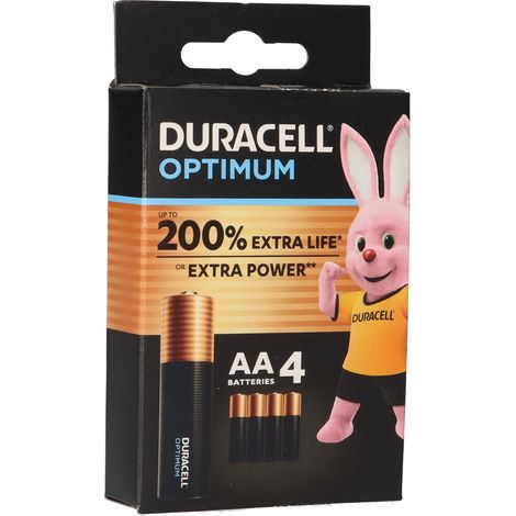 Duracell MN1500 AA Mignon Batterie Optimum 4er Blister (1/5)