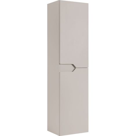 Waschtischunterschrank Handtuchtrockner - 136 cm - Farbe Kashmir - Modernes Design - Minimalistisch und Praktisch