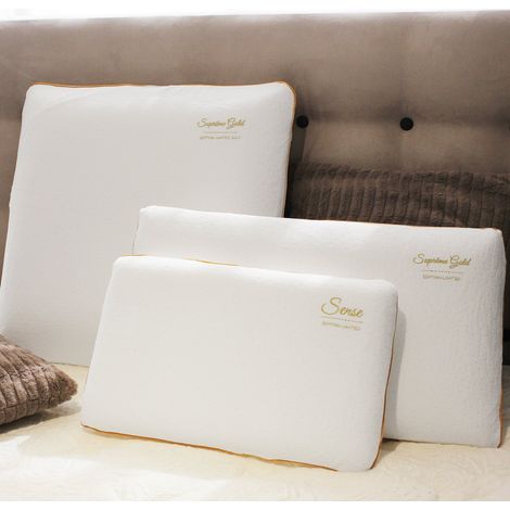 Oreiller Collector 40x70 cm - Mémoire de forme - Déhoussable - 8 cm d'épaisseur (1/5)