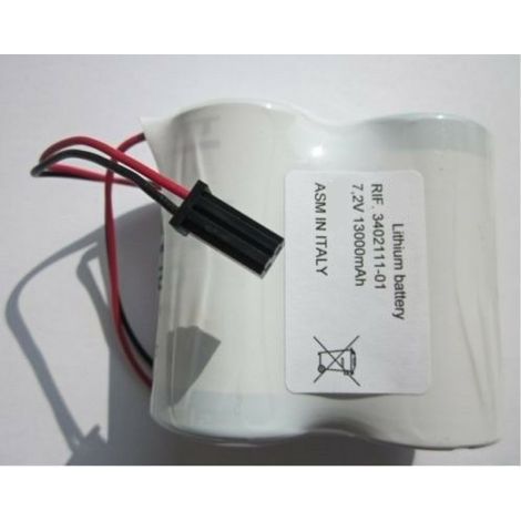 Saft batteria 7,2V 13Ah compatibile Sirena ABB DOMUS TECH