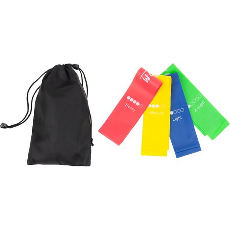 TG60274 4 x Fitnessbänder Set + Hülle