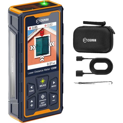 Outil de Mesure Laser, Caméra 4X, Design Multifonctionnel, CD-120G (1/2)
