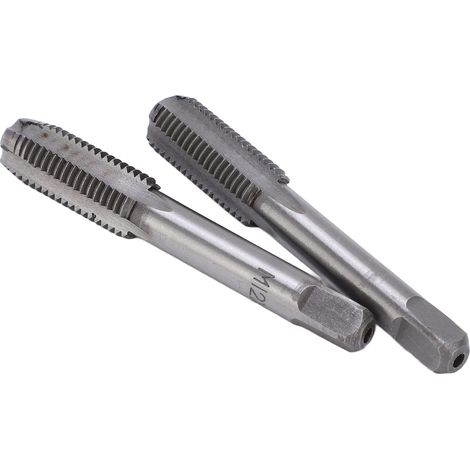 TARAUDS M12x1,5 Acier HSS Ébauche et Finition, TARAUD À MAIN FILETAGE MÉTRIQUE DROIT, OUTIL DE COUPE PRÉCIS POUR ÉCROUS ET TROUS, PAS STANDARD, USINAGE MANUEL (1/5)