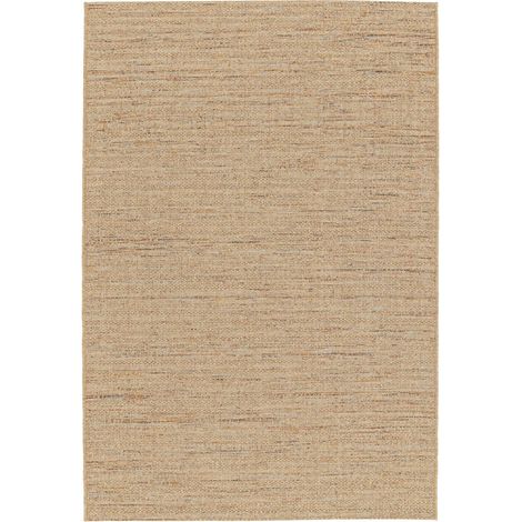 Light jute-effect indoor/outdoor carpet, 200 x 290 cm, UV-resistant (1/5)