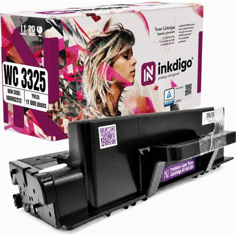 Toner Inkdigo 106R02312 compatibile con Xerox WorkCentre 3325, certificato TÜV. (1/5)
