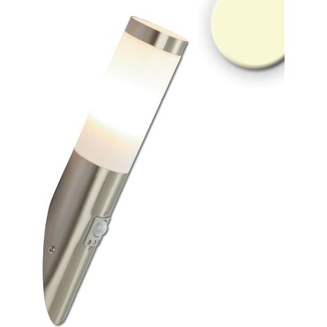 Luminaire extérieur Isoled Edelstahl 8,8 W max E27 800 lm IP44 inox 115011-ISOLED acier inoxydable argenté Ø 7,6 cm (1/5)