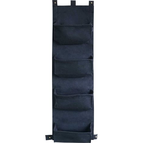 Mur végétal 4 sacs noirs en feutre géotextile (1/3)