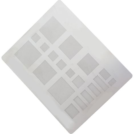 Pochoir de reballing BGA universel maille à étain pour réparation puces IC BGA téléphone (1/5)