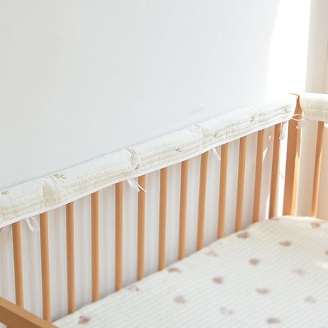 Sponde per letto e dispositivi di sicurezza per bambini, protezioni per la struttura del letto, cuscini per culla, sfoderabili e lavabili, protezioni per i bordi, protezioni per i bordi del letto, spo (1/5)