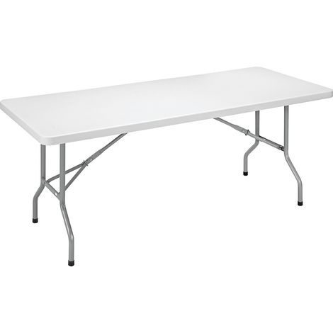 SODEMATUB, Table pliante à plateau en plastique, hauteur 740 mm (1/2)