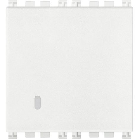 VIMAR - 19008.2.B Pulsante 1P NO 10A 2M bianco