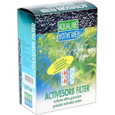 Filtro ad assorbimento in carbone attivo granulare per acquario