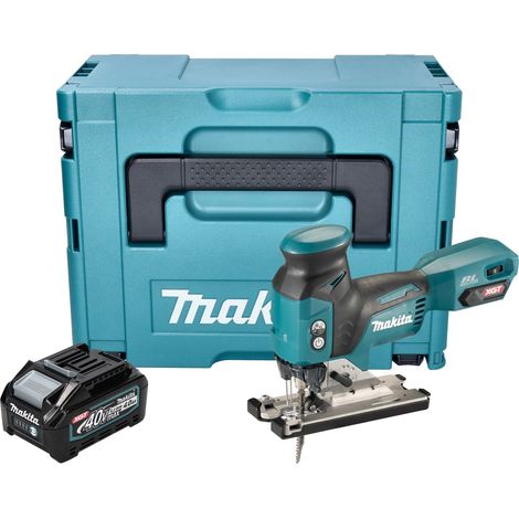 Makita JV 001 GM101 Scie sauteuse sans fil 40 V max. 135 mm Brushless + 1x batterie 4,0 Ah + Makpac - sans chargeur (1/5)