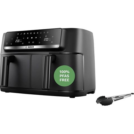 Bosch Serie 4, Double Drawer Air Fryer 9 l 2500 W noir (1/4)