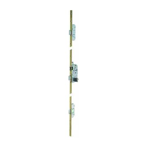 Vachette – Serrure électrique à larder 3 points série 5000 TRILOCK axe 50 mm – Entraxe 70 mm – Têtière 16 mm – Coffre central 148 x 78 x 15,5 mm