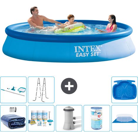 Intex Piscine Easy Set Ronde - 366x76 cm - 9-pièces S30621 (1/5)