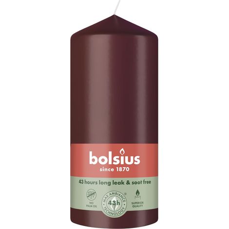 BOLSIUS Stumpenkerze - 6 Stück