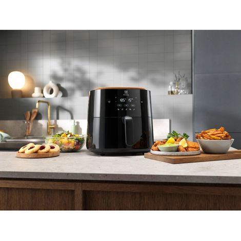 Friteuse à air chaud Electrolux EAF7B Simple 6,8 L 1800 W Noir (1/3)