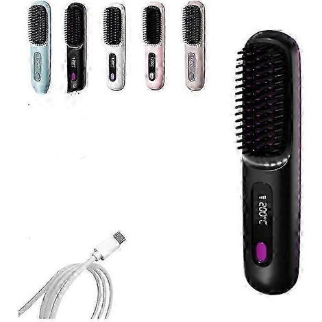 Brosse Lissante de Voyage pour Coiffage Rapide et Facile (1/5)